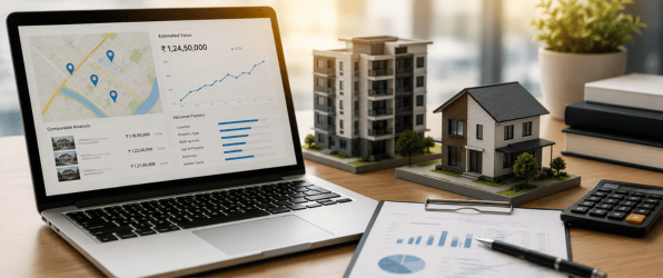 Automated valuation model AVM India real estate