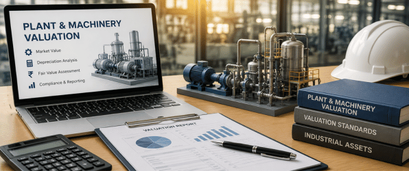 Plant and machinery valuation India IBBI registered valuer